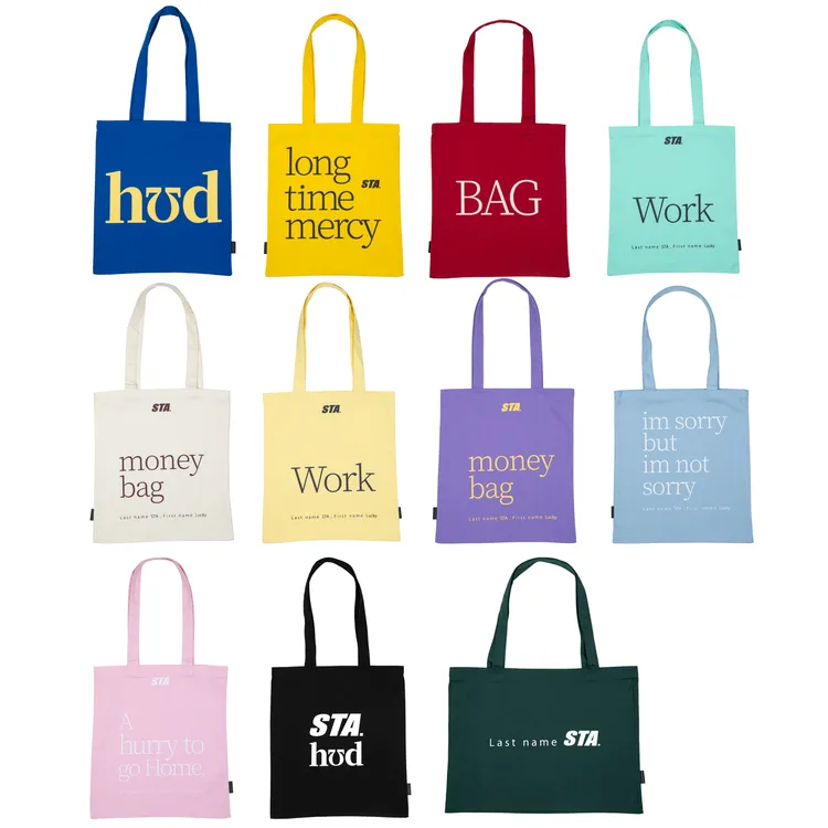 STAHOODSTA2025秋季单肩休闲环保斜挎手提多色ToteBag