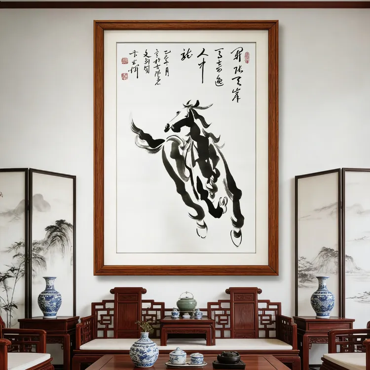 《骏马图》曹光辉老师亲笔手作仅画芯不包框收藏送礼