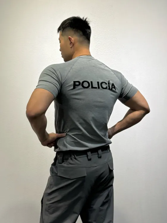 【卡秋山】银线条子短袖显大刺绣无缝针织运动速干弹力透气训练服