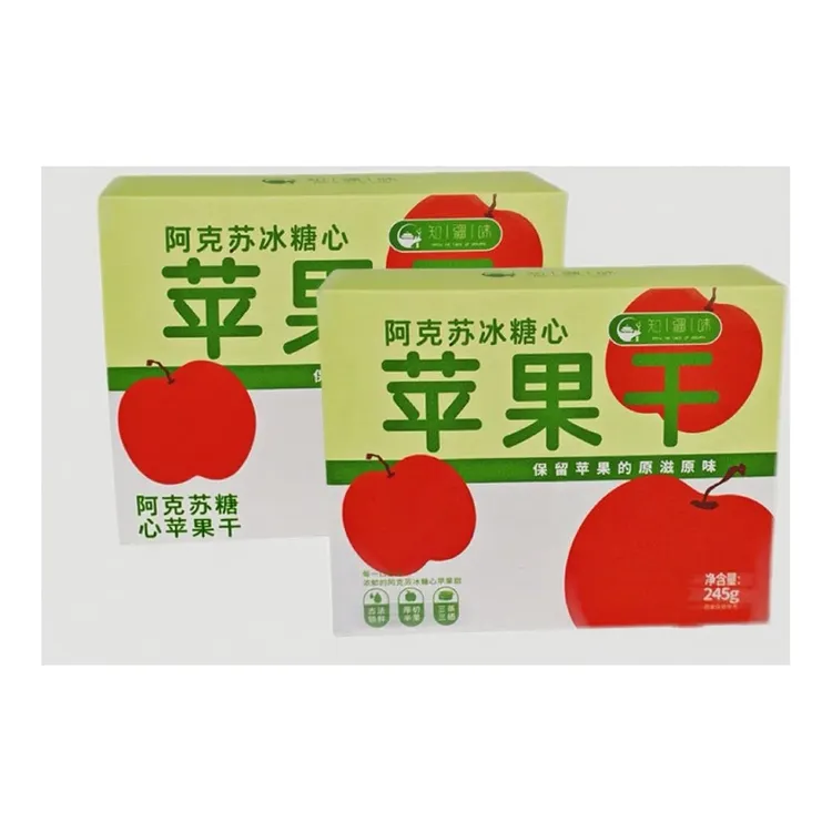 知疆味阿克苏冰糖心苹果干245g*2盒/Z软糯香甜