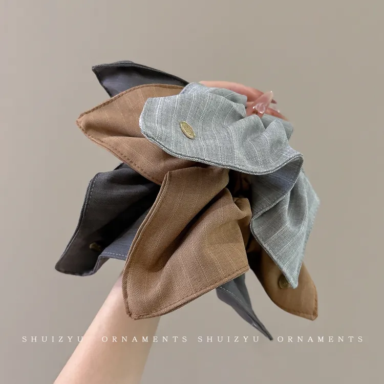 秋冬网红时尚百搭复古法式气质甜美温柔优雅ins风发卡头饰新款边