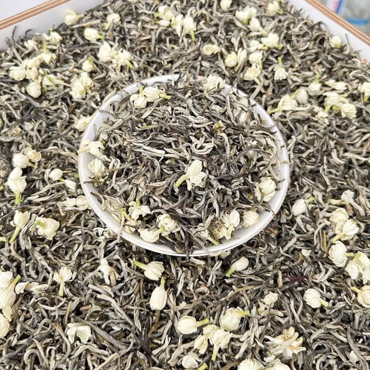 茉莉芽芯碎 茉莉雪芽 老味茉莉花茶浓香沙口小金针白雪公主多芽碎