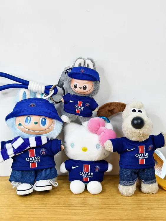 法甲大巴黎布布娃衣kt娃衣掌门狗娃衣