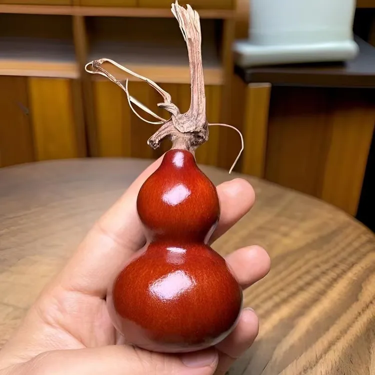 紫葫芦摆件把件紫气东来寓意好