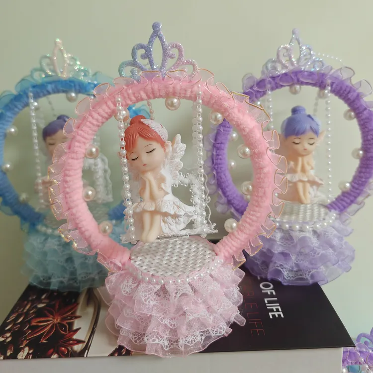【心意手工】秋千女孩diyDIY手工制作秋千小夜灯材料创意益智