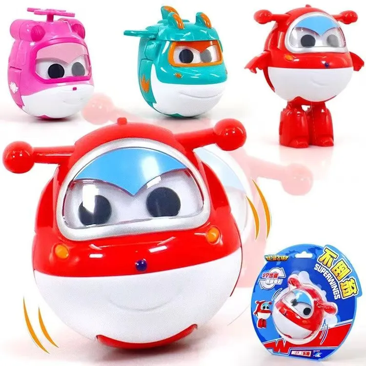 正品不倒翁变形超级飞侠乐迪小爱大壮趣味礼物变形机器人玩具