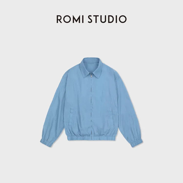 ROMI STUDIO轻量化UPF50+冷感网布宽松落肩防晒外套 RWDSWD3245