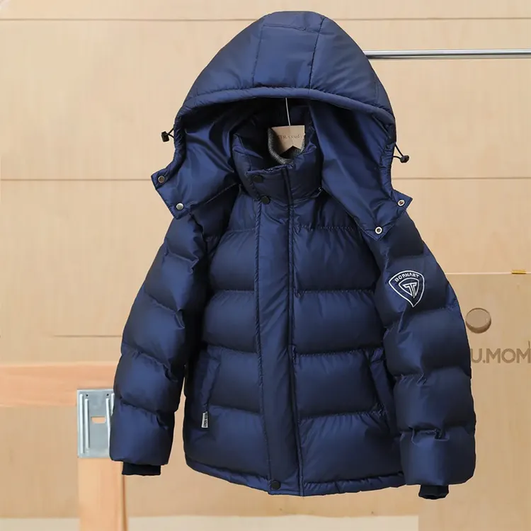 2025新款儿童装男童冬装羽绒服中长款中大童男孩加厚潮牌冬季外套