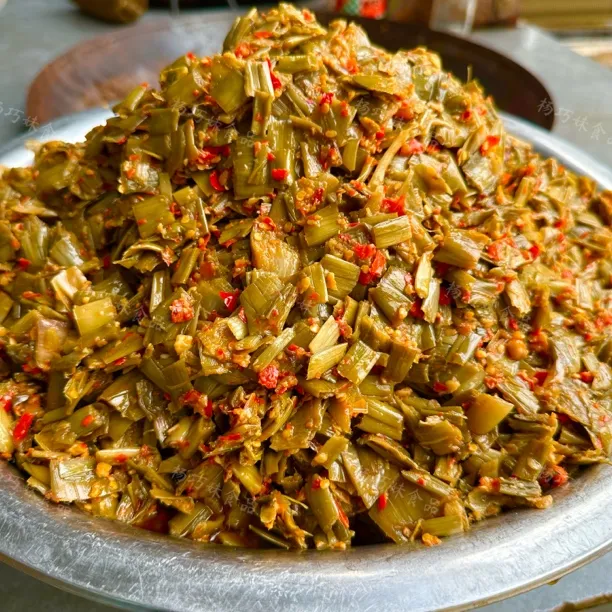 杨巧妹酸辣芋荷酸芋苗梗辣椒酱美食调味即食下饭菜不甜酸辣鲜香
