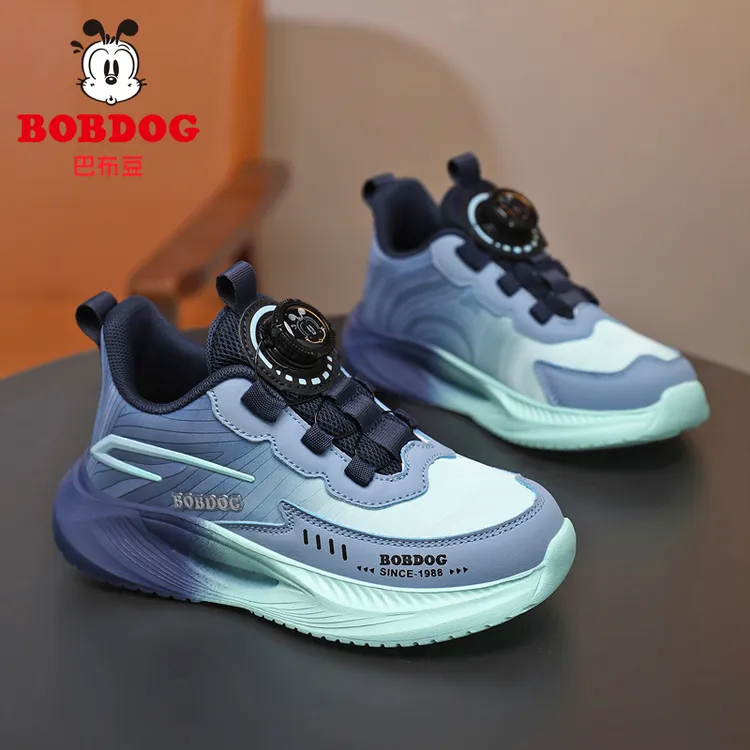 Bobdog/巴布豆男童运动鞋2026秋季新款中大童户外跑步鞋休闲百搭