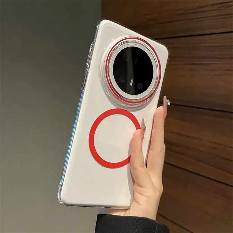 适用华为mate70pro+手机壳p70/p80超薄高透磁吸mate60pro男女款