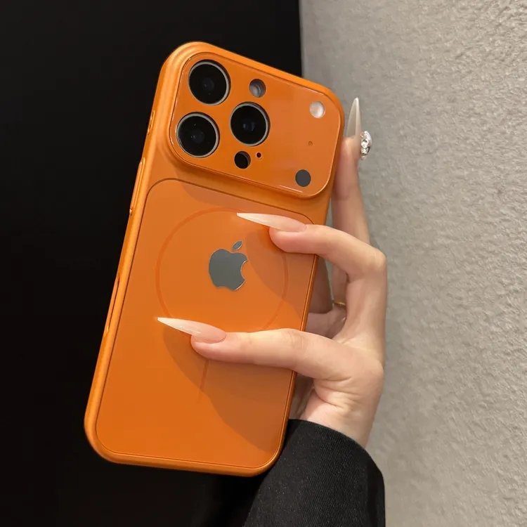 高级秒变17磁吸适用苹果16promax手机壳小众iPhone15时尚14简约13