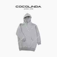 COCOLINDA | 棉质男女CP加绒超轻套头抽绳连帽卫衣H5341