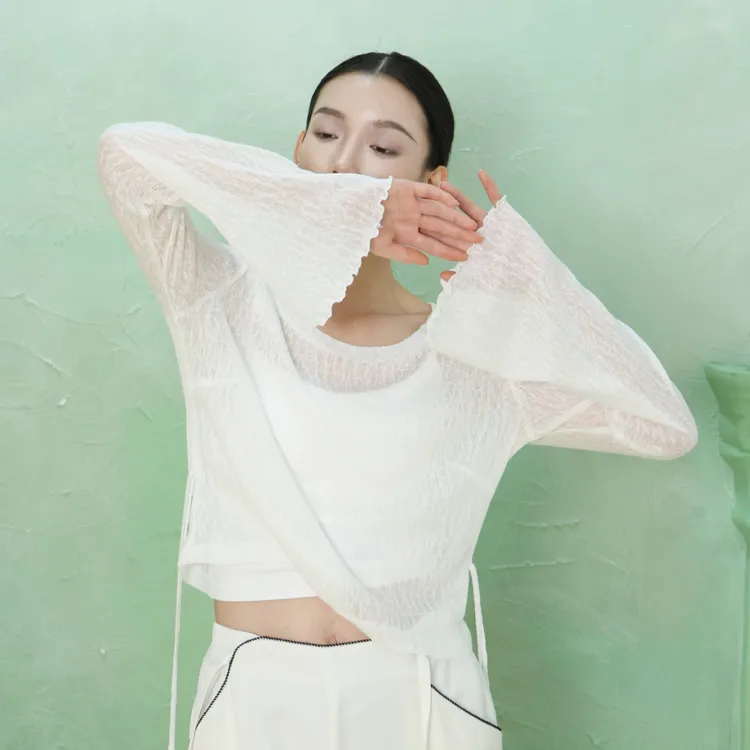 初衣织梦莱赛尔系列白絮风舞服套装上衣