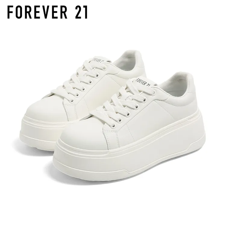 双11好物F21增高6cm小白女厚底百搭2025秋季新款时尚休闲增高鞋