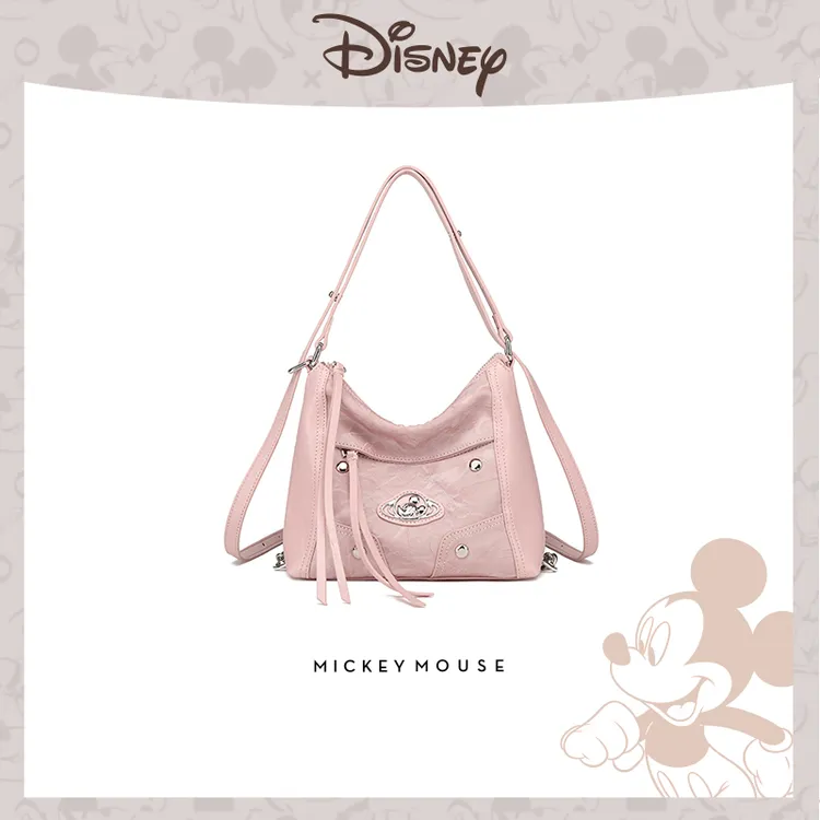 Disney/迪士尼百搭女士小众潮流托特双肩包时尚大容量包包小号