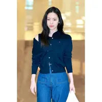 2025早秋女士平纹针织Polo领上衣