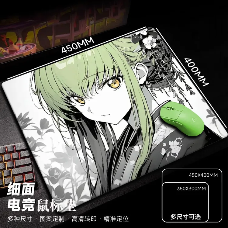 Byther白【恋520限定】二次元电竞鼠标垫瓦CS游戏装备细面中性垫