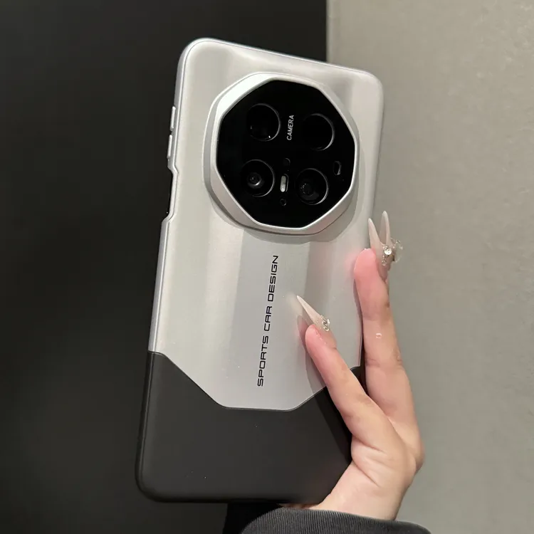 【高品质】简约磨砂适用华为mate70rs非凡大师手机壳烤漆拼色保护套