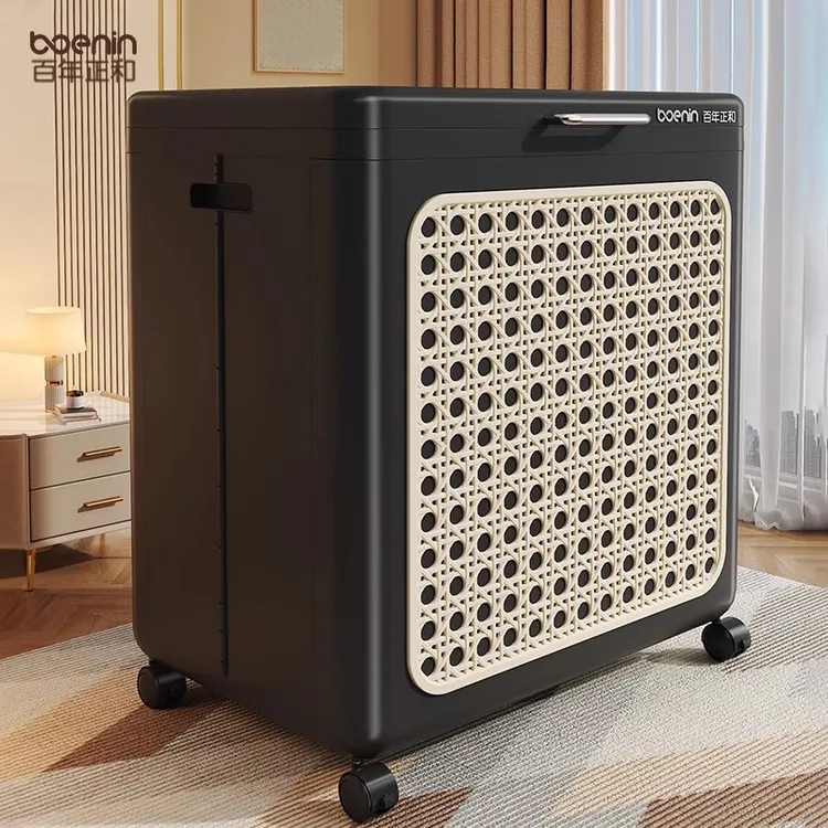 翻盖收纳箱整理衣服大容量家用衣裤塑料整理箱特大号折叠储物箱柜