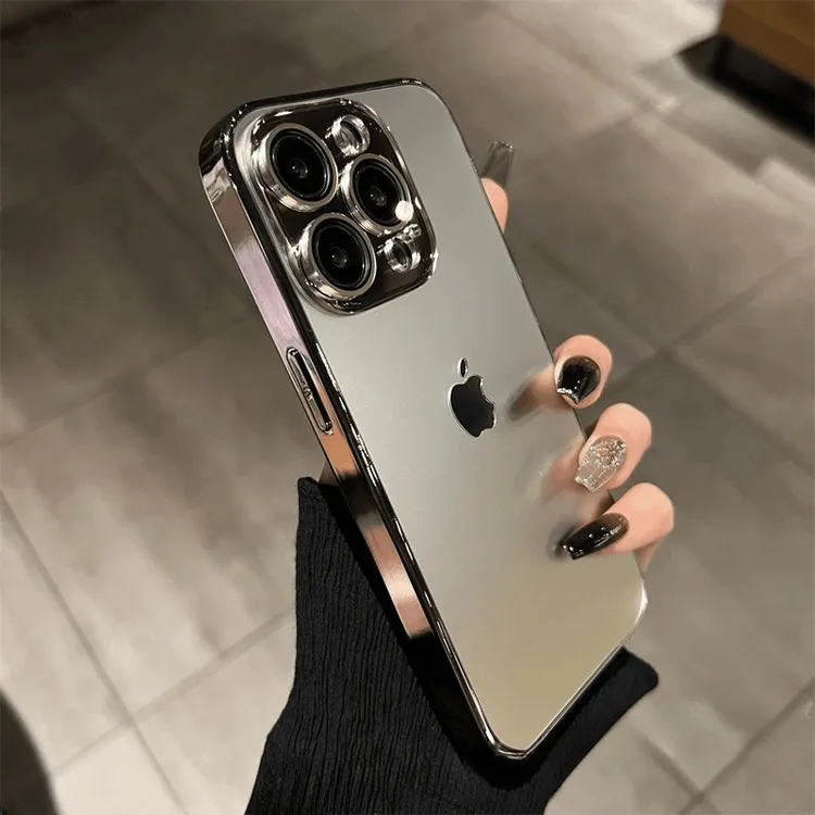 带镜头膜磨砂适用苹果手机壳17promax高级感iPhone16防指纹15全包