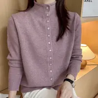 802##小香风长袖针织衫显瘦气质时尚百搭开衫1400