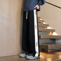 春秋新款男女中性美式潮流潮牌长裤子秋季宽松工装百搭直筒休闲裤