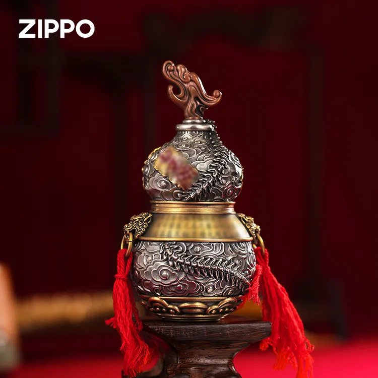 ZIPPO/之宝打火机【养剑葫芦】文玩创意高档防风经典礼物DYJ1X1