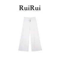 RUIRUI瑞25ss秋季新款时尚百搭极简主义风宽松阔腿休闲裤KZ1238R