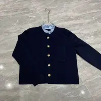 法式气质花边领常规通勤休闲针织衫MA5SYDZ1084
