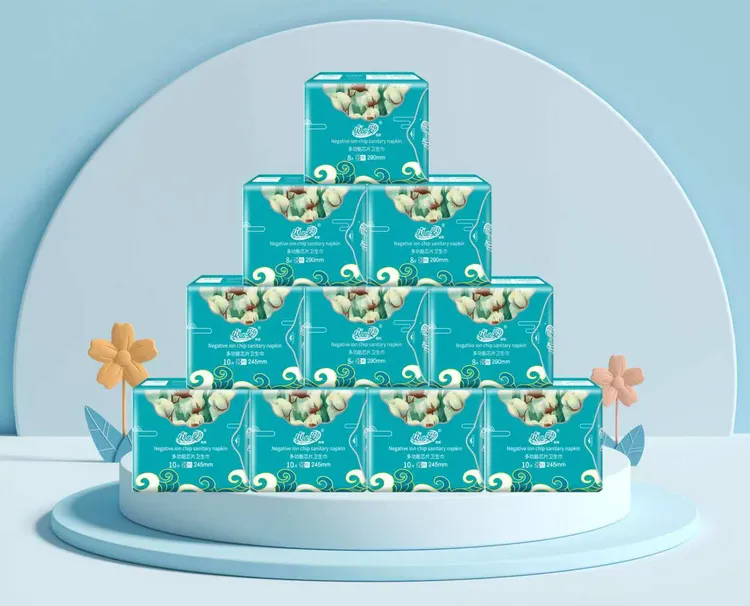 【谷梦飞服装店】谷梦飞家棉柔亲肤组合装卫生巾透气超薄