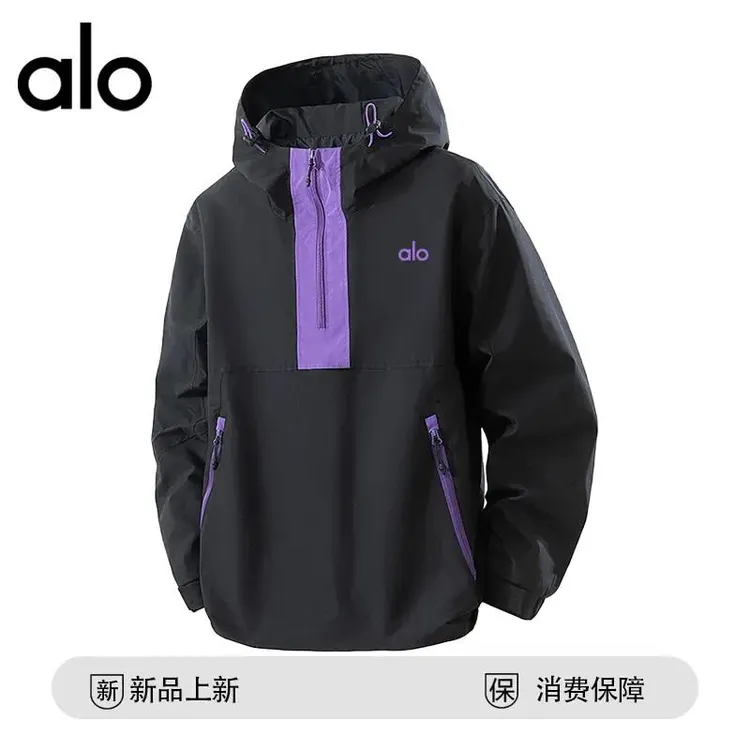 【官方奥特莱斯】品牌折扣 秋季运动户外冲锋衣宽松休闲夹克外套