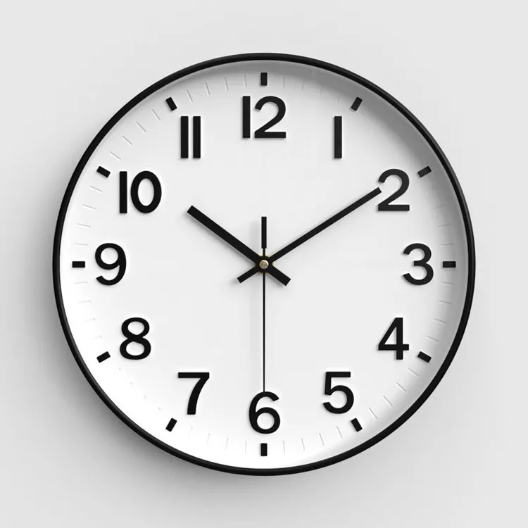 轻奢简约静音挂钟家居创意轻奢时尚大气客厅钟表