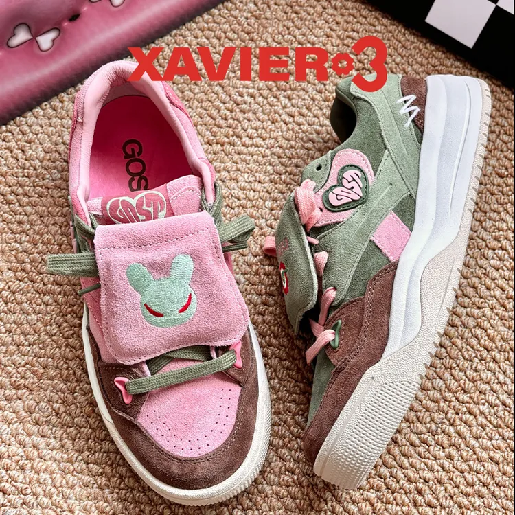 Xavier3&GOSTLAB联名鸳鸯鞋明星同款板鞋百搭潮鞋男女鞋