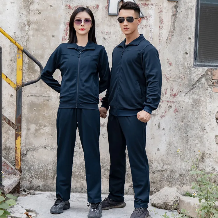 春秋正品长袖体能训练服套装 户外跑步军训运动工作服上衣外套冬