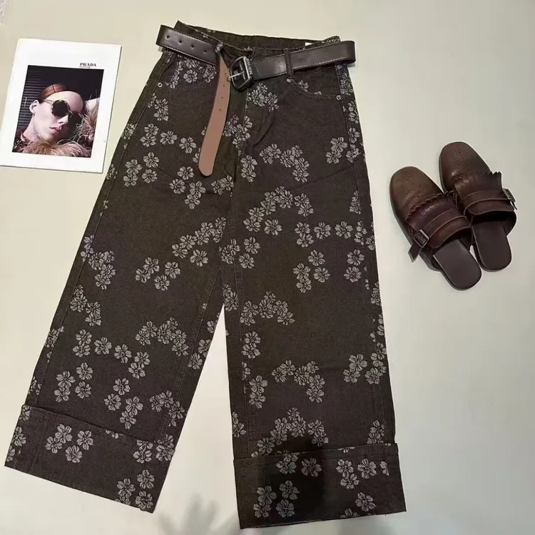 《姚家优麦汇》K6803秋款水洗牛仔裤显瘦百搭新款裤子