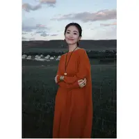 【可可专属】翎禾LINGHE「相见欢」babycashmere小山羊绒长袖连衣