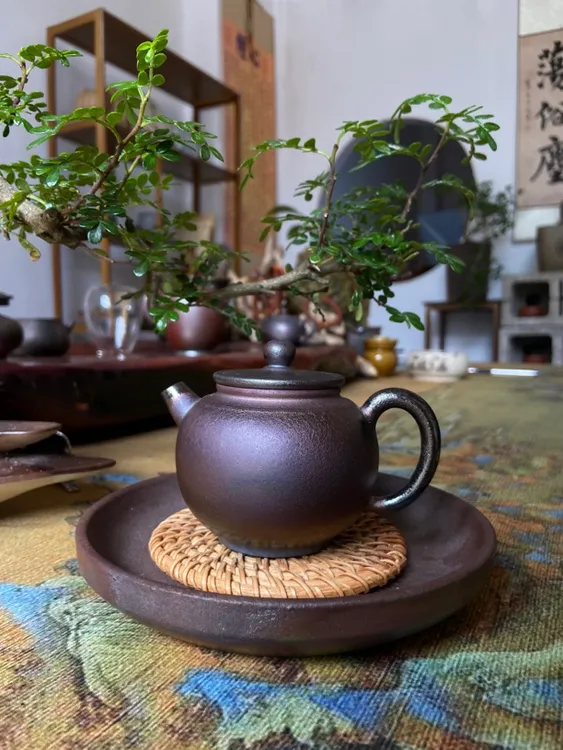 紫泥红泥柴烧茶器建水紫陶纯天然泥料泡茶壶泥壶茶具