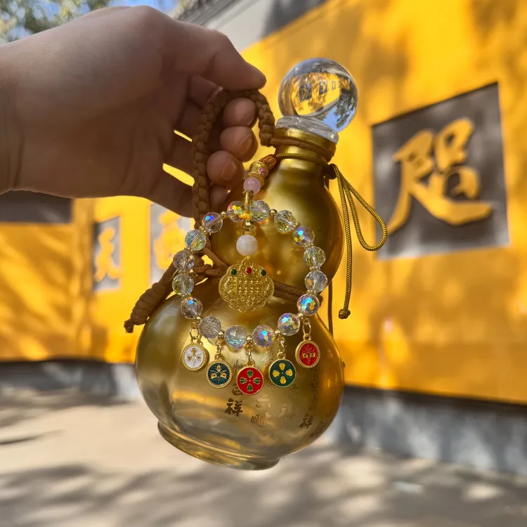 【暴富金】葫芦水杯灵隐文创葫芦酒壶茶杯葫芦水壶国潮家居用品