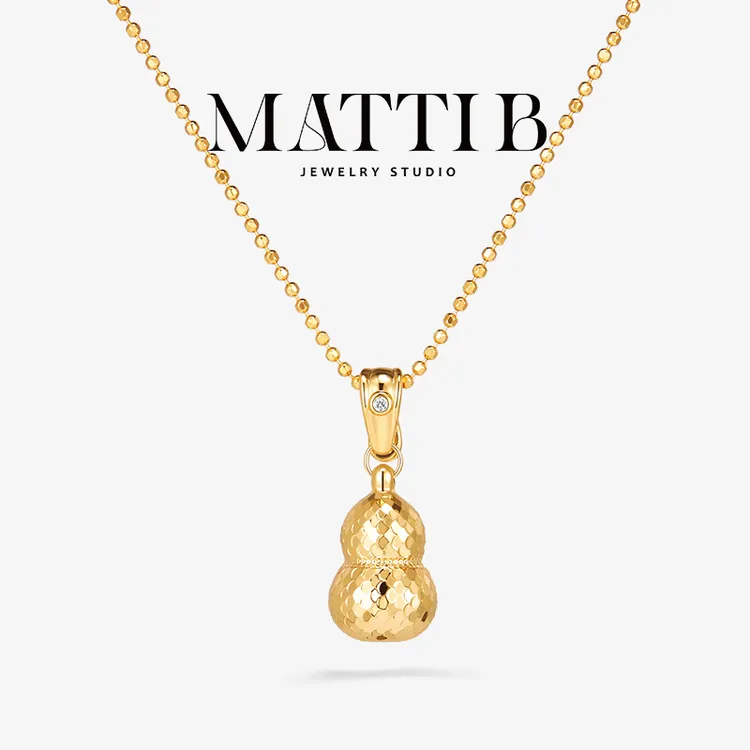 链子925银 碎冰冰爆闪轻奢高级感葫芦吊坠新爆款百搭锁骨链女1950