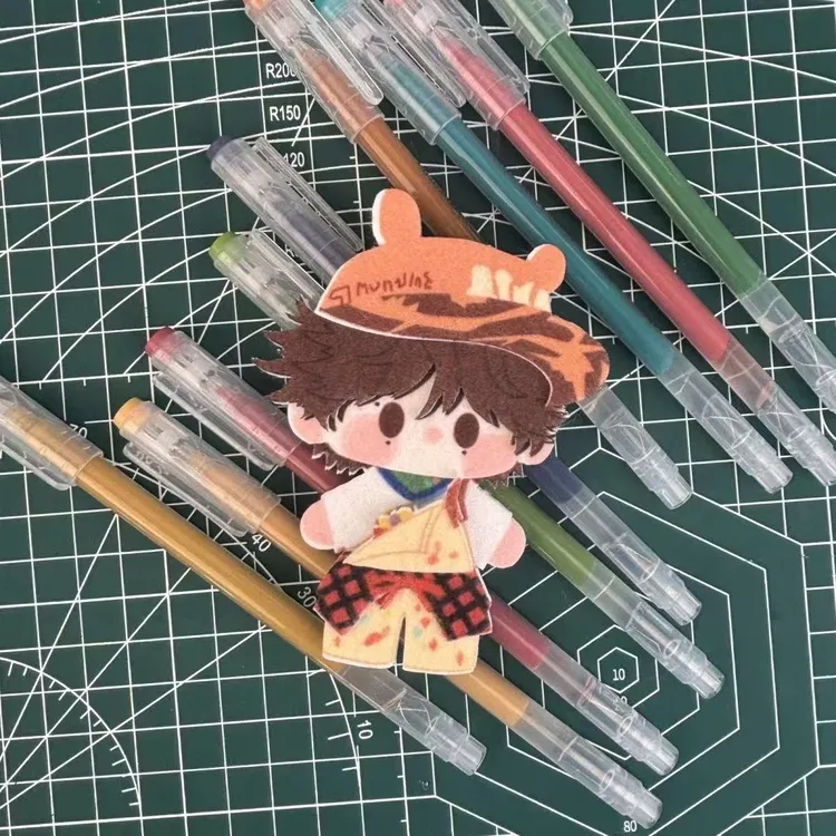 新款自制可爱梓渝不织布成品高颜值物料书包配饰挂件装饰礼物通用