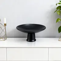 【揽月盘】复古盘子家用陶瓷酒店手工创意中式摆件