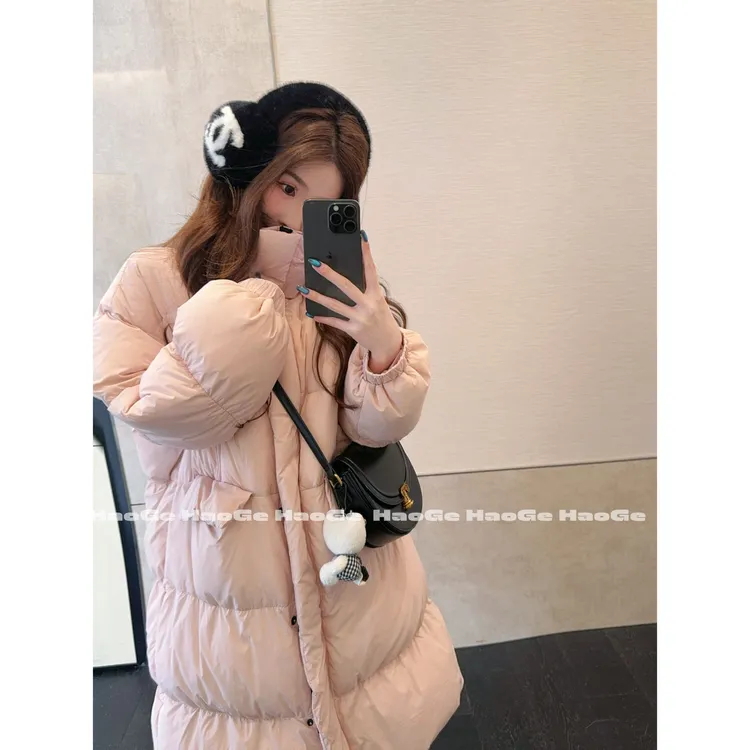 浩哥严选●雪道日记HGQ5YRF4822A羽绒服预中长款冬季保暖时尚百搭