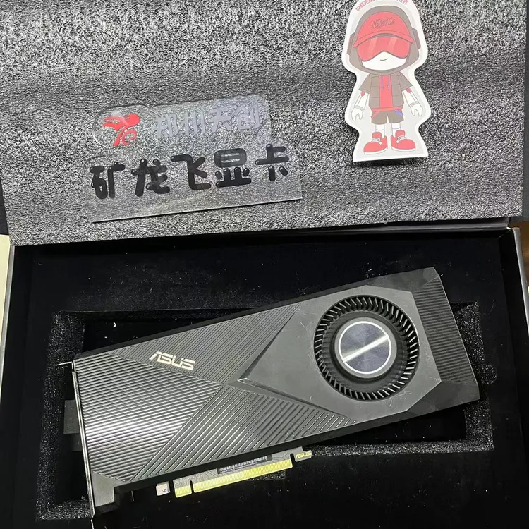 9新 ASUS/华硕 RTX3080华硕涡轮噪音偏大温度偏高高性能游戏显卡