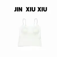 JINXIUXIU秋季新款美背修身运动舒适打底韩系甜美背心吊带1023