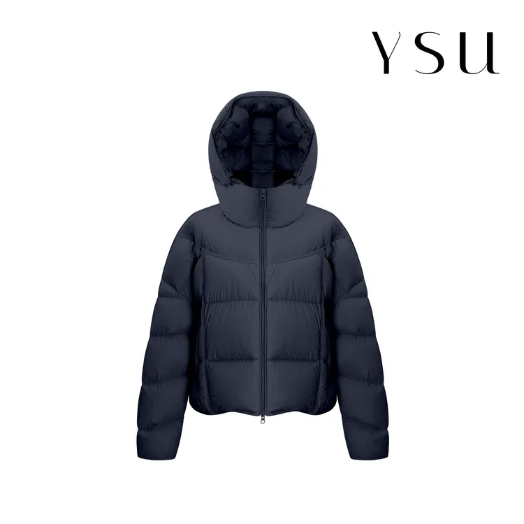 【YSU】短款连帽羽绒服蓬松保暖外套Y304341