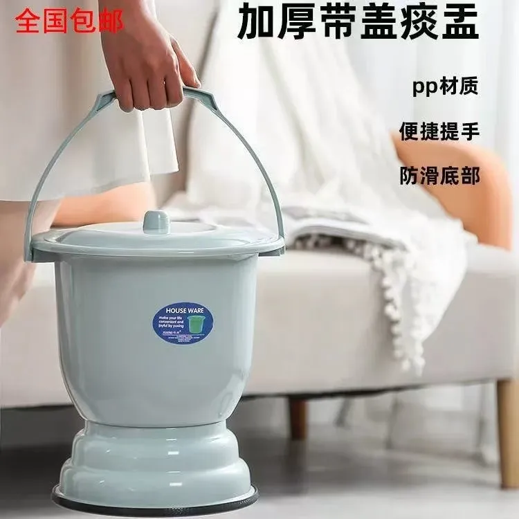 承重二百斤成人孕妇儿童老人坐便器车载便携提手痰盂夜壶尿桶便盆