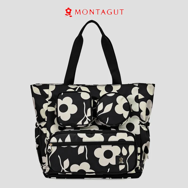 梦特娇新款女包大容量单肩包时尚百搭手提包旅行出差收纳包健身包