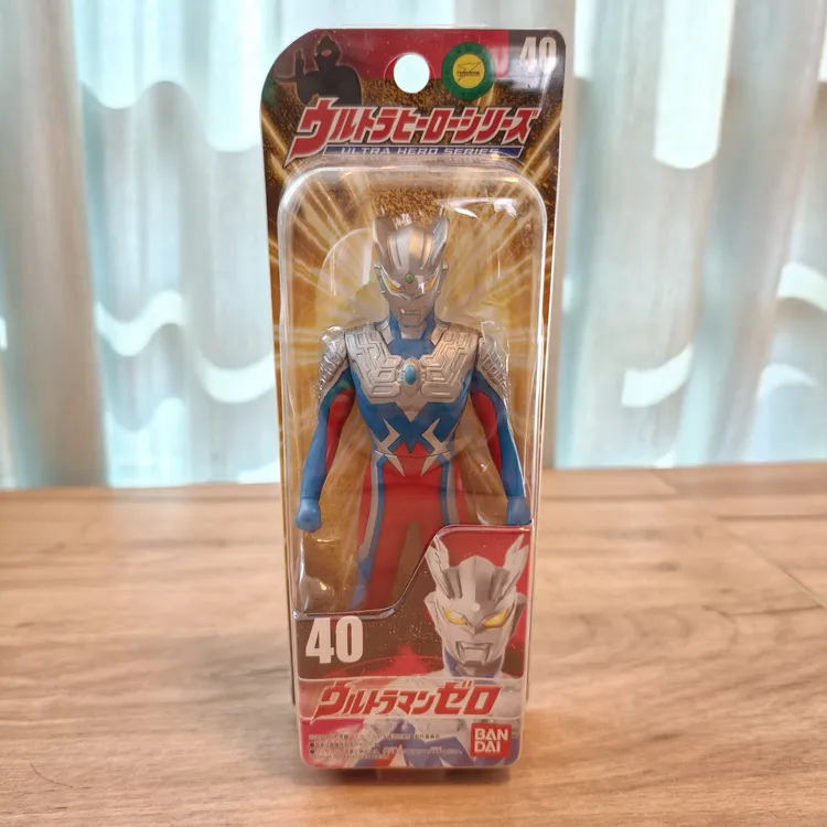 奥特曼 赛罗 17cm系列 软胶 2009年透明盒装 编号40 全新未拆