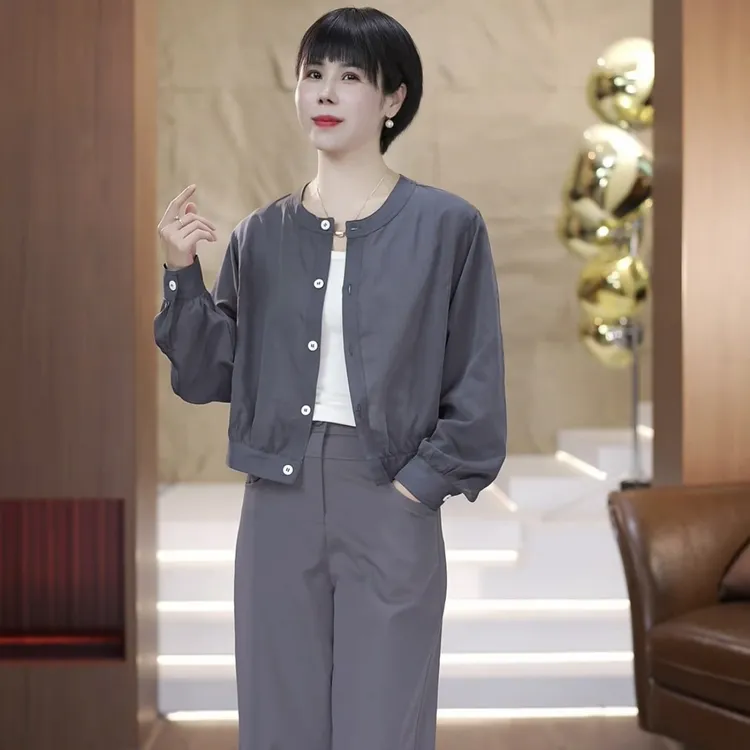 【渲渲推荐】QQ-3009夏季时尚纽扣外套衬衣